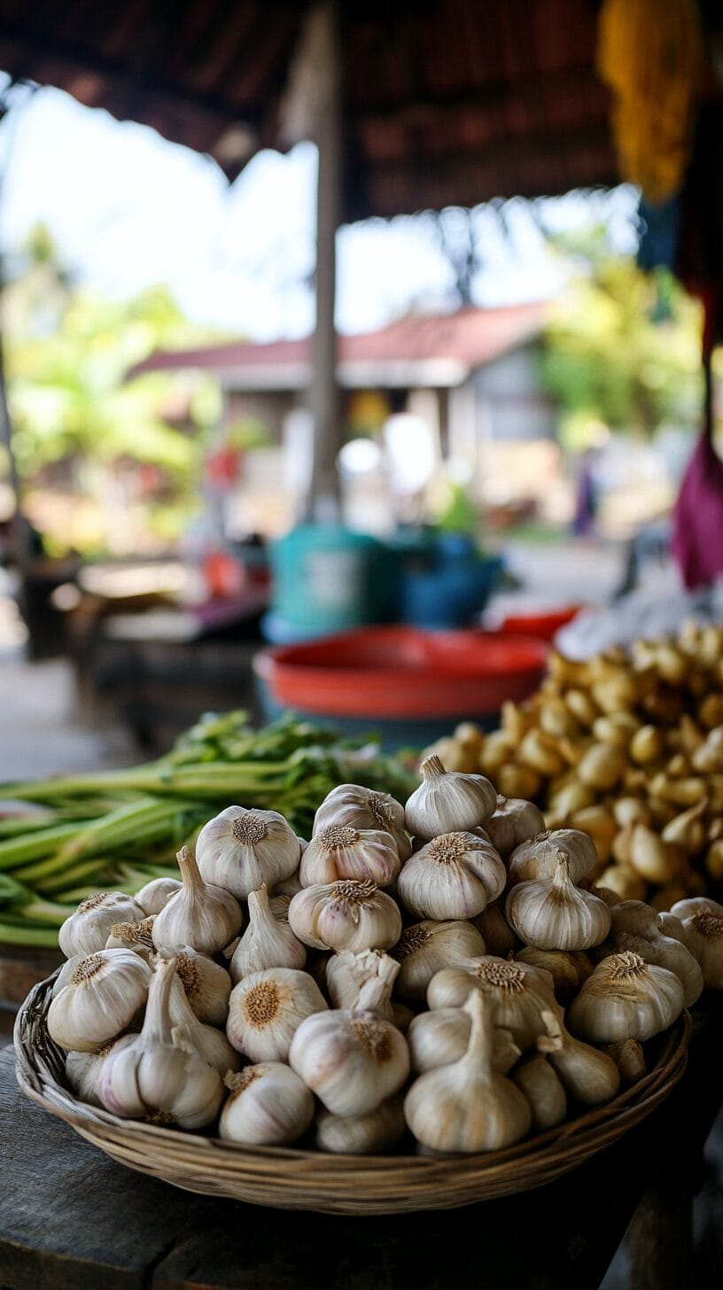 purple garlic