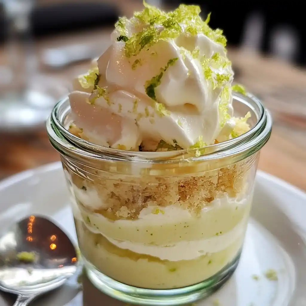 Key Lime Icebox Cake: The Ultimate Guide to a Refreshing No-Bake Dessert Individual Key Lime Icebox Cake serving in jar